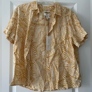 Rachel Zoe Linen Buttondown